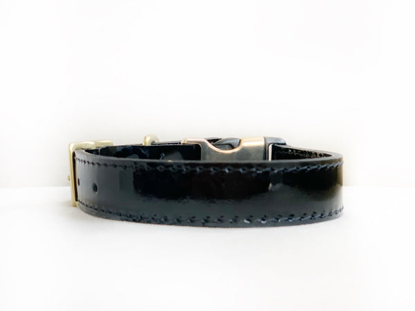 Black Patent Style-Release Collar™